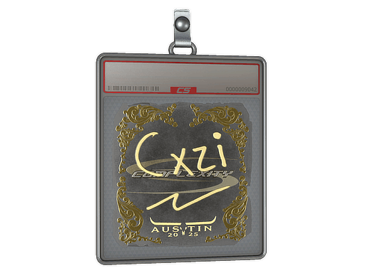 Sticker Slab | Cxzi (Gold) | Austin 2025