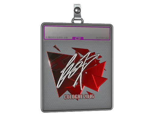 Sticker Slab | fox (Foil) | Cologne 2016