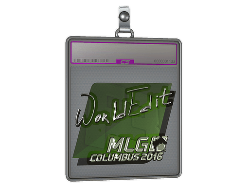 Sticker Slab | WorldEdit (Foil) | MLG Columbus 2016