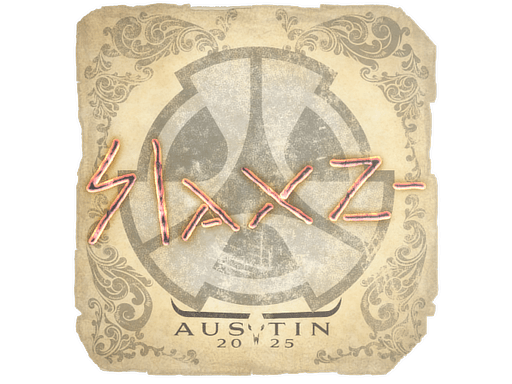 Sticker | slaxz- (Foil) | Austin 2025