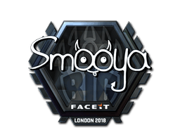 Sticker | smooya (Gold) | London 2018