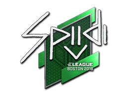 Sticker | Spiidi (Gold) | Boston 2018