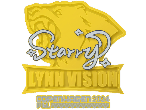 Sticker | Starry (Glitter) | Copenhagen 2024