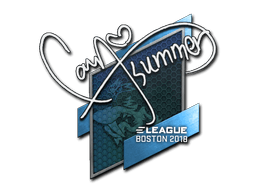 Sticker | Summer (Gold) | Boston 2018