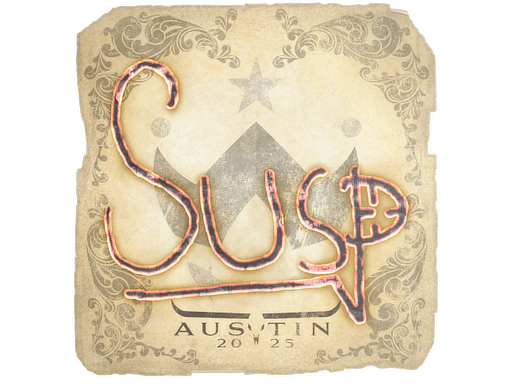 Sticker | susp (Foil) | Austin 2025