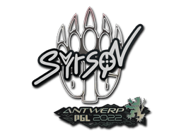 Sticker | syrsoN (Holo) | Antwerp 2022