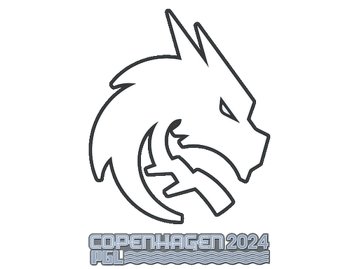 Sticker | Team Spirit (Gold) | Copenhagen 2024