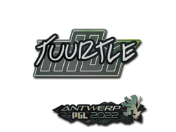 Sticker | Tuurtle (Gold) | Antwerp 2022