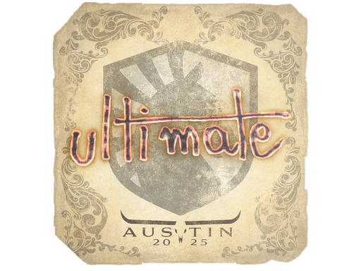 Sticker | ultimate (Foil) | Austin 2025