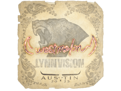Sticker | westmelon (Holo) | Austin 2025