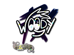 Sticker | WOOD7 (Gold) | Paris 2023