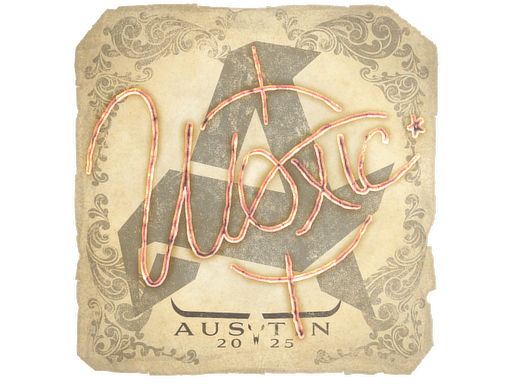 Sticker | woxic (Foil) | Austin 2025