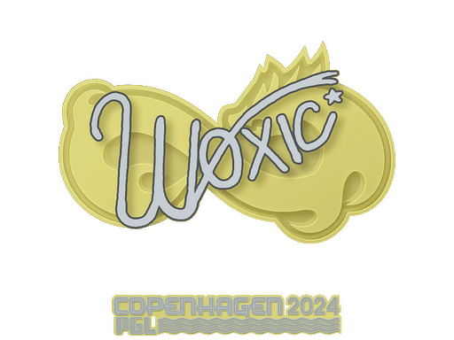 Sticker | woxic (Gold) | Copenhagen 2024
