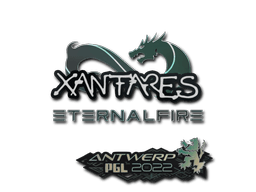 Sticker | XANTARES (Glitter) | Antwerp 2022