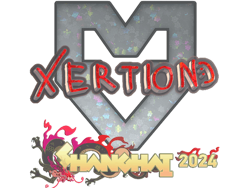 Sticker | xertioN (Gold) | Shanghai 2024