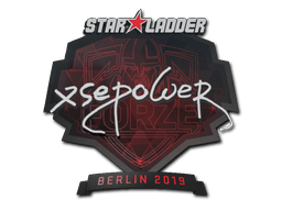 Sticker | xsepower (Foil) | Berlin 2019