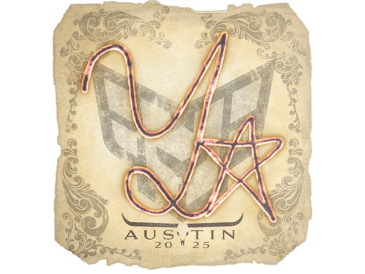 Sticker | yxngstxr (Gold) | Austin 2025