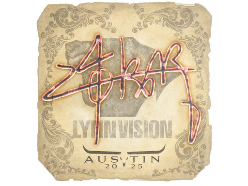 Sticker | z4KR (Foil) | Austin 2025
