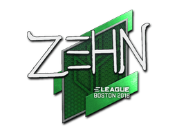 Sticker | zehN (Gold) | Boston 2018