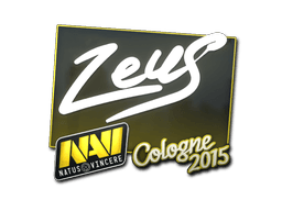 Sticker | Zeus (Foil) | Cologne 2015