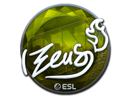Sticker | Zeus | Katowice 2019