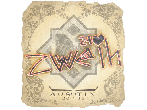 Sticker | zweih (Foil) | Austin 2025