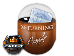 London 2018 Returning Challengers Autograph Capsule