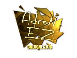 Sticker | AdreN (Gold) | Cologne 2016