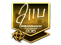 Sticker | allu (Gold) | Cluj-Napoca 2015