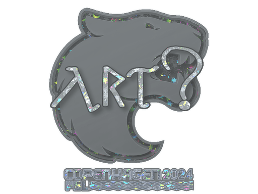 Sticker | arT (Glitter) | Copenhagen 2024