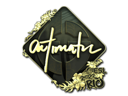 Sticker | autimatic (Gold) | Rio 2022