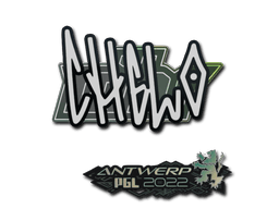 Sticker | chelo | Antwerp 2022