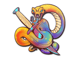 Sticker | Coiled Strike (Holo)