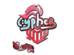Sticker | Cypher (Holo) | Paris 2023