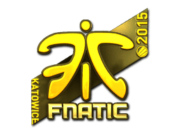 Sticker | Fnatic (Gold) | Katowice 2015