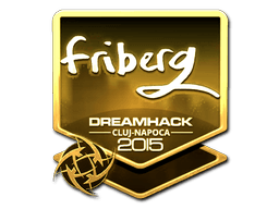 Sticker | friberg (Gold) | Cluj-Napoca 2015