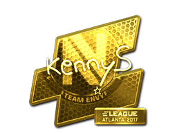 Sticker | kennyS (Gold) | Atlanta 2017