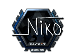 Sticker | niko (Foil) | London 2018