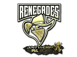 Sticker | Renegades (Gold) | Antwerp 2022