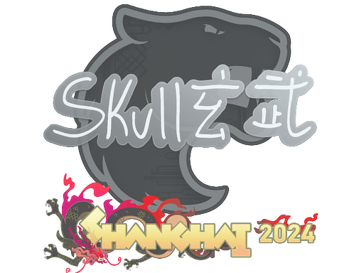 Sticker | skullz | Shanghai 2024