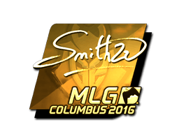 Sticker | SmithZz (Gold) | MLG Columbus 2016