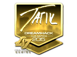 Sticker | tarik (Gold) | Cluj-Napoca 2015