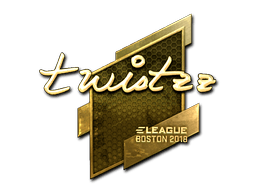 Sticker | Twistzz (Gold) | Boston 2018