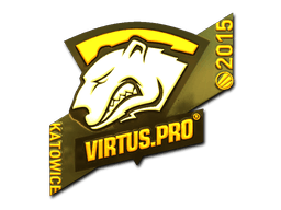 Sticker | Virtus.pro (Gold) | Katowice 2015