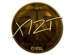Sticker | Xizt (Gold) | Katowice 2019