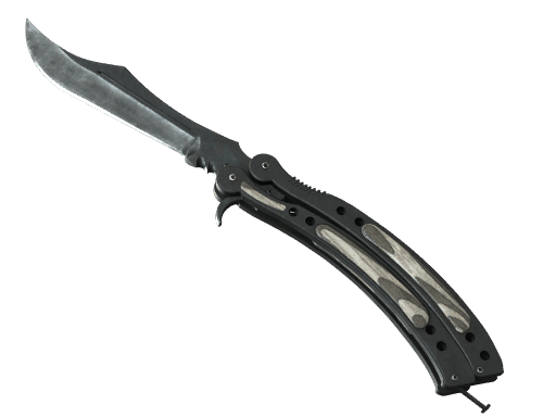★ StatTrak™ Butterfly Knife | Black Laminate
