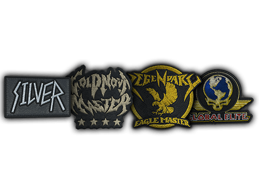 Metal Skill Group Patch Collection